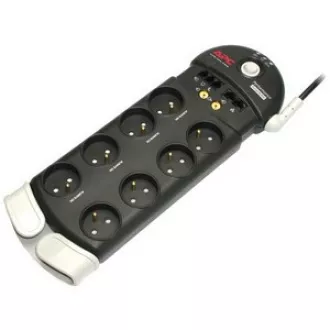 APC Home/Office SurgeArrest 6 Outlets with Phone & Coax Protection 230V France, 3m APC Home/Office SurgeArrest 6 Outlets with Phone & Coax Protection 230V France, 3m