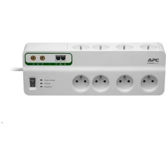 APC Performance SurgeArrest 8 outlets with Phone & Coax Protection 230V Francúzsko, 2.7m
