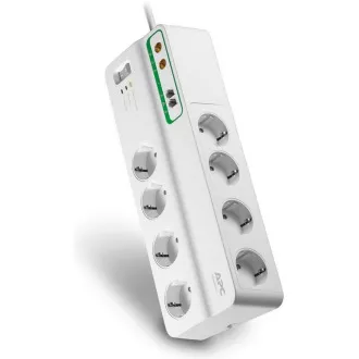APC Performance SurgeArrest 8 outlets with Phone & Coax Protection 230V Francúzsko, 2.7m APC Performance SurgeArrest 8 outlets with Phone & Coax Protection 230V Francúzsko, 2.7m