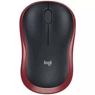 Logitech Wireless Mouse M185, red