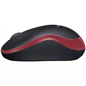 Logitech Wireless Mouse M185, red