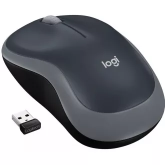 Logitech Wireless Mouse M185, USB Dongle, sivá Logitech Wireless Mouse M185, USB Dongle, sivá