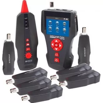 LAN Cable Tester TLCD88 s LCD, koax, Cat3/Cat5E/Cat6, UTP/STP, USB, PoE, ping, sonda, 8x protislučka LAN Cable Tester TLCD88 s LCD, koax, Cat3/Cat5E/Cat6, UTP/STP, USB, PoE, ping, sonda, 8x protislučka
