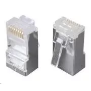 Solarix Konektor RJ45 CAT5E STP 8p8c tienený neskladaný na lícne / 100 ks KRJ45/5SH