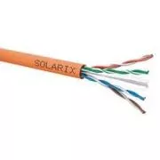 Inštalačný kábel Solarix UTP, Cat6, drôt, LSOHFR, cievka 500m SXKD-6-UTP-LSOHFR-B2ca
