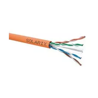 Inštalačný kábel Solarix UTP, Cat6, drôt, LSOHFR, cievka 500m SXKD-6-UTP-LSOHFR-B2ca
