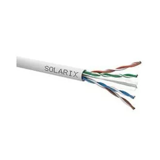 Inštalačný kábel Solarix UTP, Cat6, drôt, PVC, box 305m SXKD-6-UTP-PVC