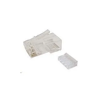 Solarix Konektor RJ45 CAT6 UTP 8p8c netienený skladaný na lícne / 100 ks KRJ45/6