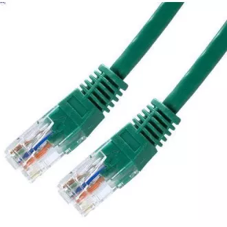 XtendLan patch kábel Cat6, UTP - 1m, zelený (predaj po 10 ks)