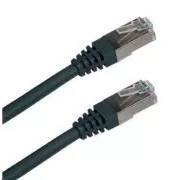 XtendLan patch kábel Cat5E, FTP - 1m, čierny (predaj po 10 ks)