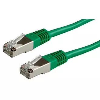 XtendLan patch kábel Cat5E, FTP - 5m, zelený XtendLan patch kábel Cat5E, FTP - 5m, zelený