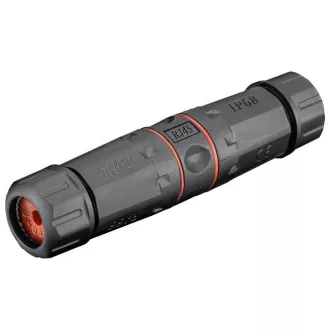 Spojka vodotesná STP RJ45, Cat5E, Cat6, Cat6A, krytie IP68 Spojka vodotesná STP RJ45, Cat5E, Cat6, Cat6A, krytie IP68