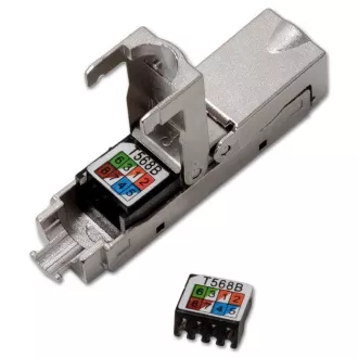 Spojka vodotesná STP RJ45, Cat5E, Cat6, Cat6A, krytie IP68 Spojka vodotesná STP RJ45, Cat5E, Cat6, Cat6A, krytie IP68
