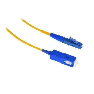 XtendLan simplexný patch kábel SM 9/125, OS2, LC(UPC)-SC(UPC), LS0H, 0, 5m