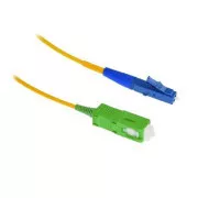 XtendLan simplexný patch kábel SM 9/125, OS2, LC(UPC)-SC(APC), LS0H, 2m