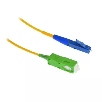 XtendLan simplexný patch kábel SM 9/125, OS2, LC(UPC)-SC(APC), LS0H, 3m