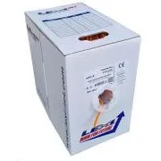 UTP kábel LEXI-Net Cat5E, drôt, LS0H B2ca-s1a, d0, a1, oranžový, 305m, box
