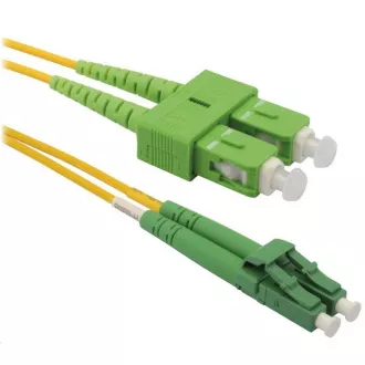 XtendLan Patch kábel, optický, LC-SC, APC/APC, 9/125µm, singlemode, duplex, 1m XtendLan Patch kábel, optický, LC-SC, APC/APC, 9/125µm, singlemode, duplex, 1m