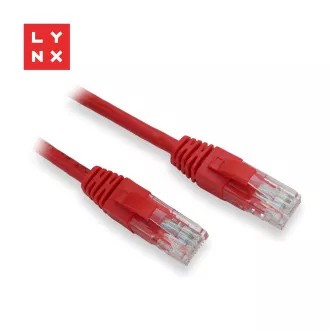 LYNX UTP patch kábel Cat5e, PVC, CCA, 2m, červený LYNX UTP patch kábel Cat5e, PVC, CCA, 2m, červený