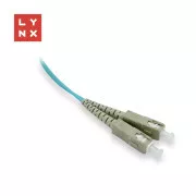 LYNX duplexný patch kábel MM, OM3, SC/SC, 50/125µm, 5m