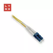 LYNX duplexný patch kábel SM, OS2, LC/LC, 9/125µm, 0, 5m