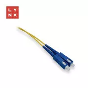 LYNX duplexný patch kábel SM, OS2, SC/SC, 9/125µm, 1m