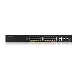 Zyxel XGS2220-30HP, L3 Access Switch, 400W PoE, 16xPoE+/10xPoE++, 24x1G RJ45 2x10mG RJ45, 4x10G SFP+ Uplink, incl.