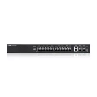 Zyxel XGS2220-30F, L3 Access Switch, 24x1G SFP, 2x10mG RJ45, 4x10G SFP+ Uplink, vrátane 1 yr NebulaFlex Pro