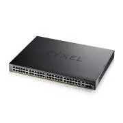 Zyxel XGS2220-54HP, L3 Access Switch, 600W PoE, 40xPoE+/10xPoE++, 48x1G RJ45 2x10mG RJ45, 4x10G SFP+ Uplink, incl.
