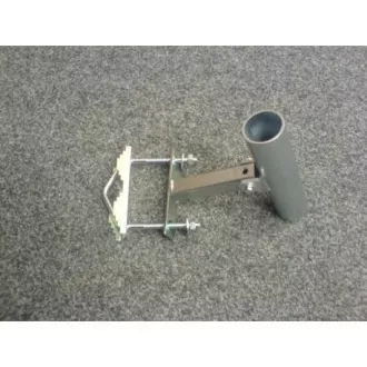 Držiak antény na stožiar alebo stenu pre NanoStation, polohovateľný, galvanický zinok, dĺžka 15cm