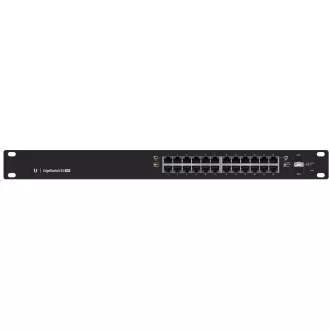 UBNT EdgeSwitch ES-24-250W [26Gbps, 250W, aktívny (802.3af/at) aj pasívny (24V) PoE, 2xSFP, L2/L3]