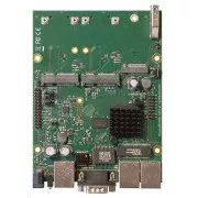 MikroTik RouterBOARD RBM33G, dual-core 880MHz, 256MB DDR3, 3x GLAN, 2x mini-PCIe, 2x SIM slot, 1x M.2, USB, RS232, vr. L4