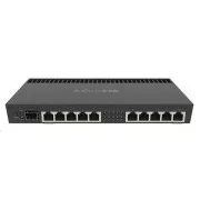 MikroTik RouterBOARDRB 4011iGS + RM, quad-core 1.4GHz CPU, 1GB RAM, 10x LAN, 1x SFP +, vr. L5 licencie