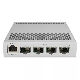 MikroTik Cloud Router Switch CRS305-1G-4S+IN, Dual Boot (SwitchOS, RouterOS), 800MHz, 512MB RAM, 4xSFP+, vr.