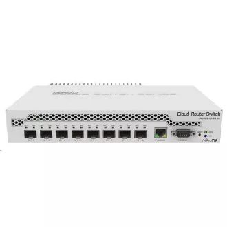 MikroTik Cloud Router Switch CRS309-1G-8S+IN, 800MHz CPU, 512MB RAM, 1xLAN, 8xSFP+ slot, vr. L5 licencie MikroTik Cloud Router Switch CRS309-1G-8S+IN, 800MHz CPU, 512MB RAM, 1xLAN, 8xSFP+ slot, vr. L5 licencie