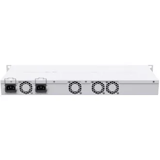 MikroTik Cloud Router Switch CRS312-4C + 8XG-RM, 650MHz CPU, 64MB, 1x GLAN, 8x10G, 4x10G Combo, slot, vr. L5