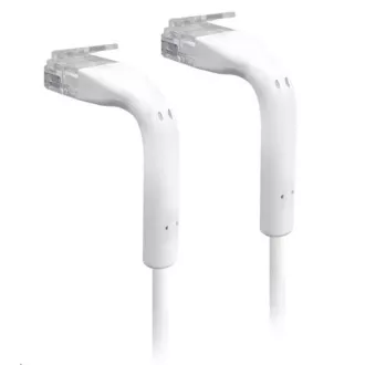 UBNT UniFi Ethernet Patch Kábel [1m, Cat6, UTP, licna, biely]