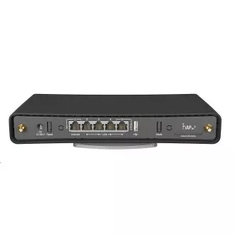 MikroTik RBD53iG-5HacD2HnD, hAP ac3, 716MHz CPU, 256MB RAM, USB, 5x LAN, Wi-Fi 2, 4GHz + 5 GHz, PoE, vr. L4 MikroTik RBD53iG-5HacD2HnD, hAP ac3, 716MHz CPU, 256MB RAM, USB, 5x LAN, Wi-Fi 2, 4GHz + 5 GHz, PoE, vr. L4