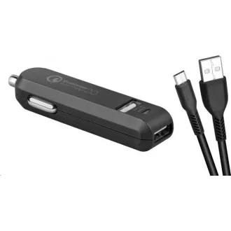 AVACOM CarMAX 2 nabíjačka do auta 2x Qualcomm Quick Charge 2.0, čierna farba (micro USB kábel) AVACOM CarMAX 2 nabíjačka do auta 2x Qualcomm Quick Charge 2.0, čierna farba (micro USB kábel)