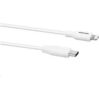 AVACOM MFIC-120W kábel USB-C - Lightning, MFi certifikácia, 120cm, biela