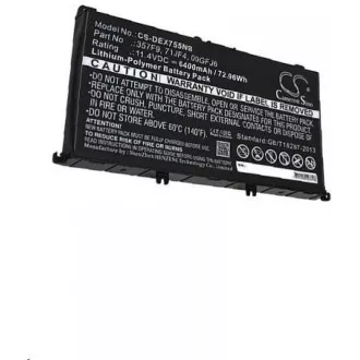 AVACOM batéria pre Dell Inspiron 15 7559, 7557 Li-Ion 11, 4V 6491mAh 74Wh