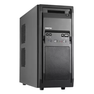 CHIEFTEC skriňa Libra Series/Miditower, LF-02B-OP, Black, USB 3.0, bez zdroja