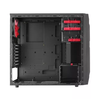 CHIEFTEC skriňa Libra Series/Miditower, LF-02B-OP, Black, USB 3.0, bez zdroja