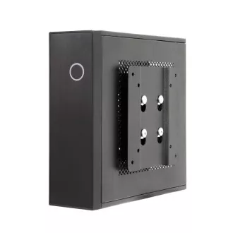 CHIEFTEC skriňa Compact Series/mini ITX, IX-03B, Black, Alu, 85W zdroj CDP-085ITX