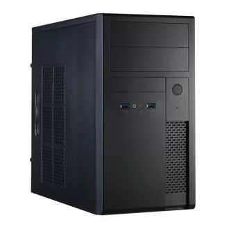 CHIEFTEC skriňa Mesh Series/Minitower, XT-01B-OP, Black, USB 3.0, bez zdroja