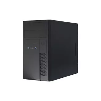 CHIEFTEC skriňa Mesh Series/Minitower, XT-01B-OP, Black, USB 3.0, bez zdroja