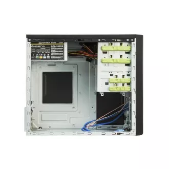 CHIEFTEC skriňa Mesh Series/Minitower, XT-01B-OP, Black, USB 3.0, bez zdroja
