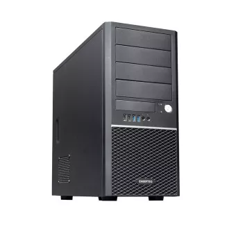 CHIEFTEC skriňa Classic Series, Miditower, CM-25B, Black, bez zdroja