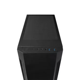 CHIEFTEC skriňa AS-01B-OP, mini-ITX, Black, bez zdroja