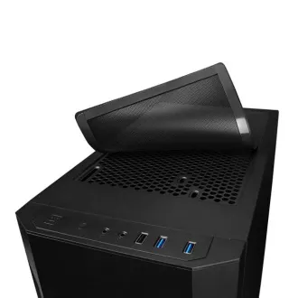 CHIEFTEC skriňa AS-01B-OP, mini-ITX, Black, bez zdroja